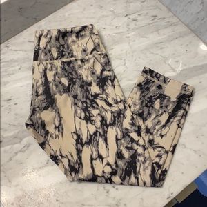 Lululemon Tie Dye Crop Legging